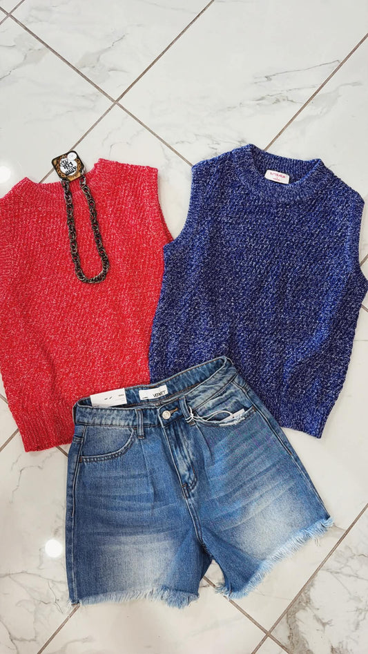 CREW NECK TANK