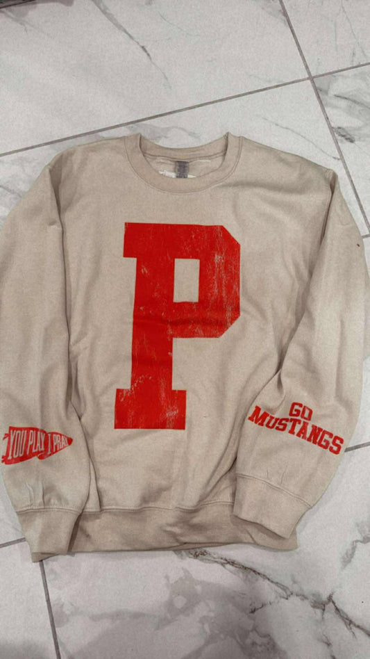 PROSSER MUSTANGS SWEATER