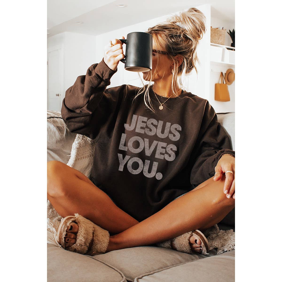 JESUS LOVES YOU SWEATSHIRT