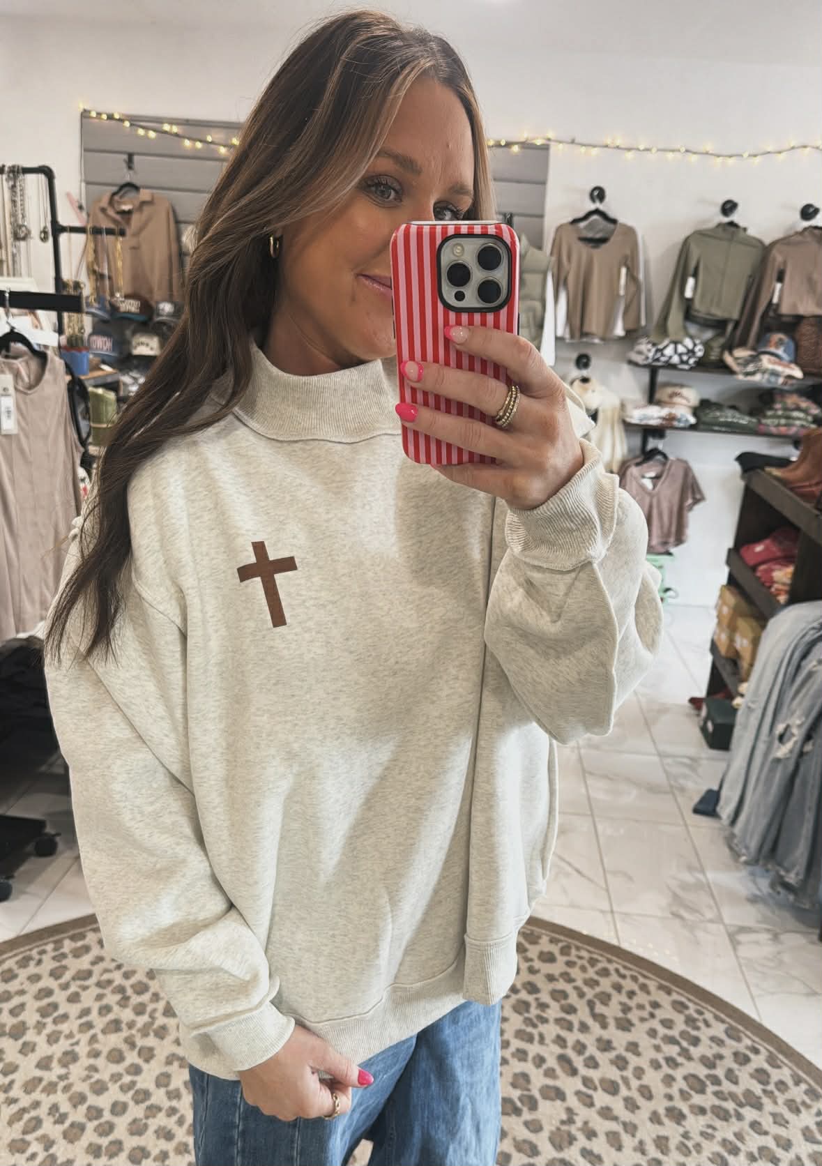 JESUS SAVES SWEATER
