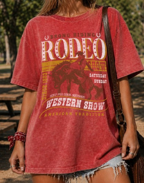 BRONC OVERSIZED TEE