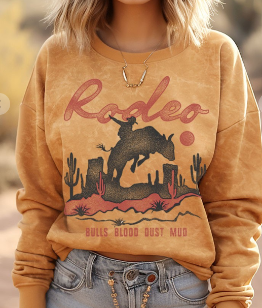 RODEO MINERAL MUSTARD SWEATER