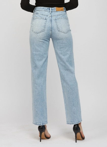 STRAIGHT LEG MICA DENIM
