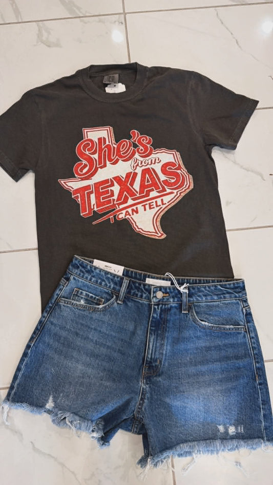 SHE'S FROM TEXAS TEE