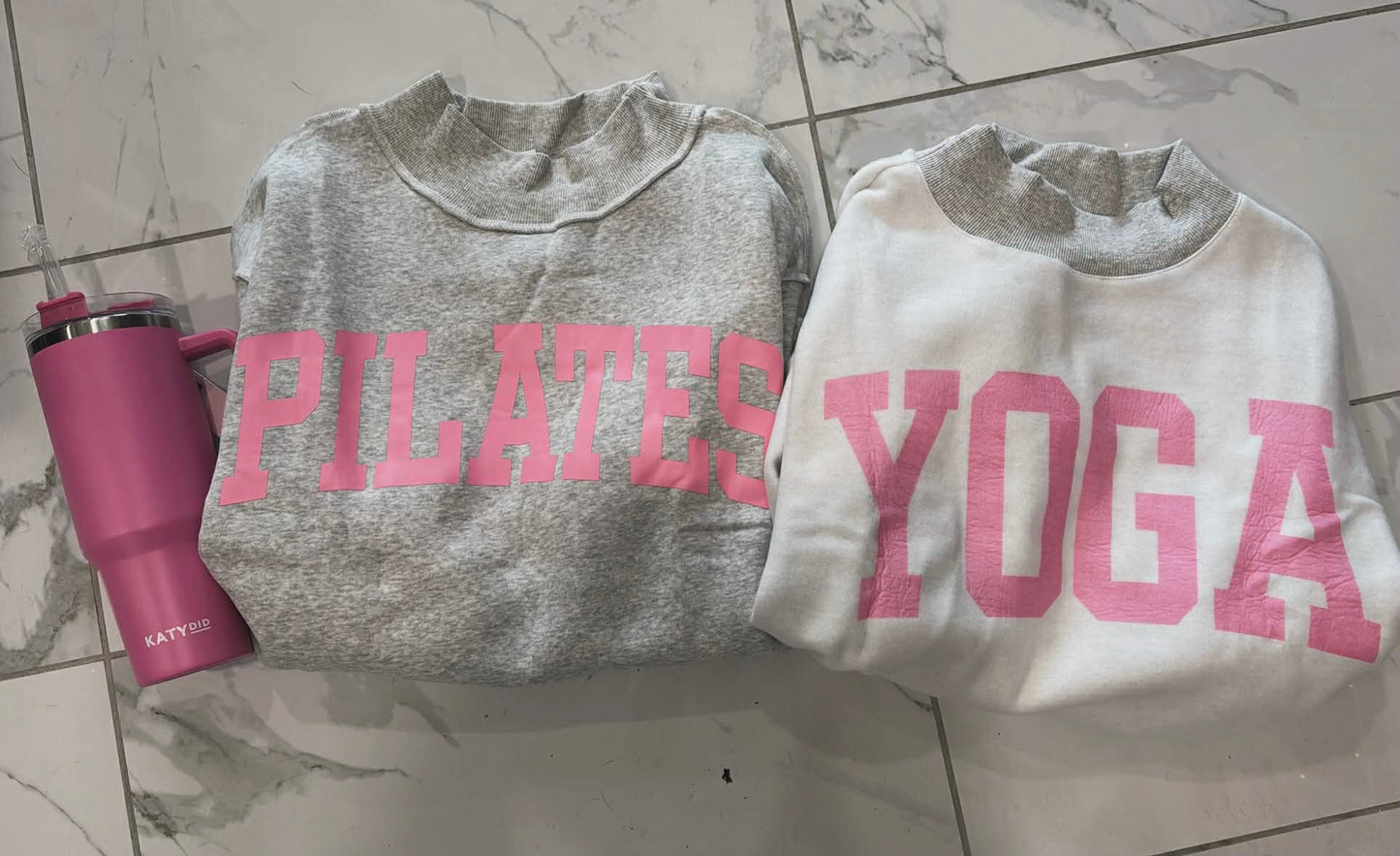 PILATES & YOGA SWEATER