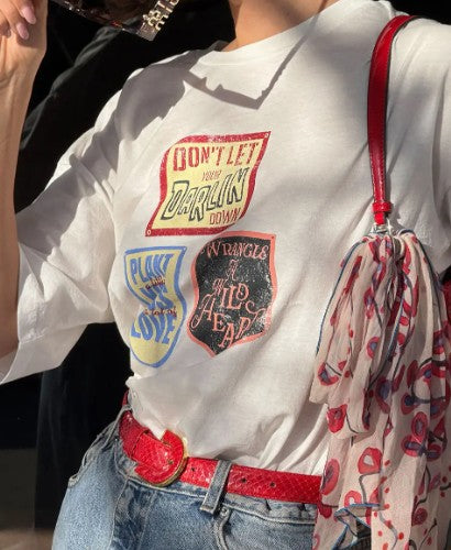 QUOTE OVERSIZED GRAHPIC TEE