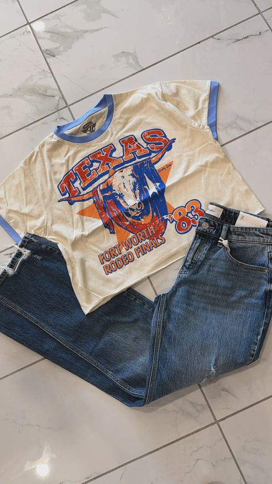 TEXAS 83 CROP TEE