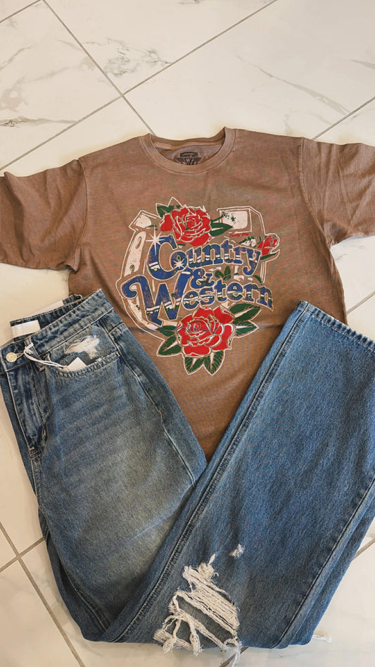 COUNTRY & WESTERN TEE