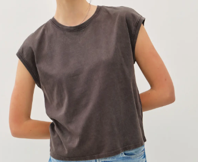 BASIC WASH CAPPED SLEEVE