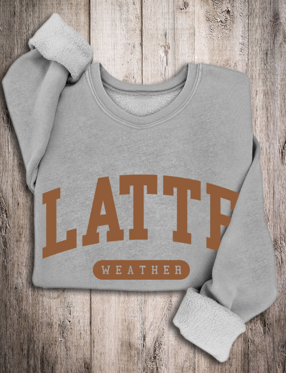 LATTE WEATHER SWEATER