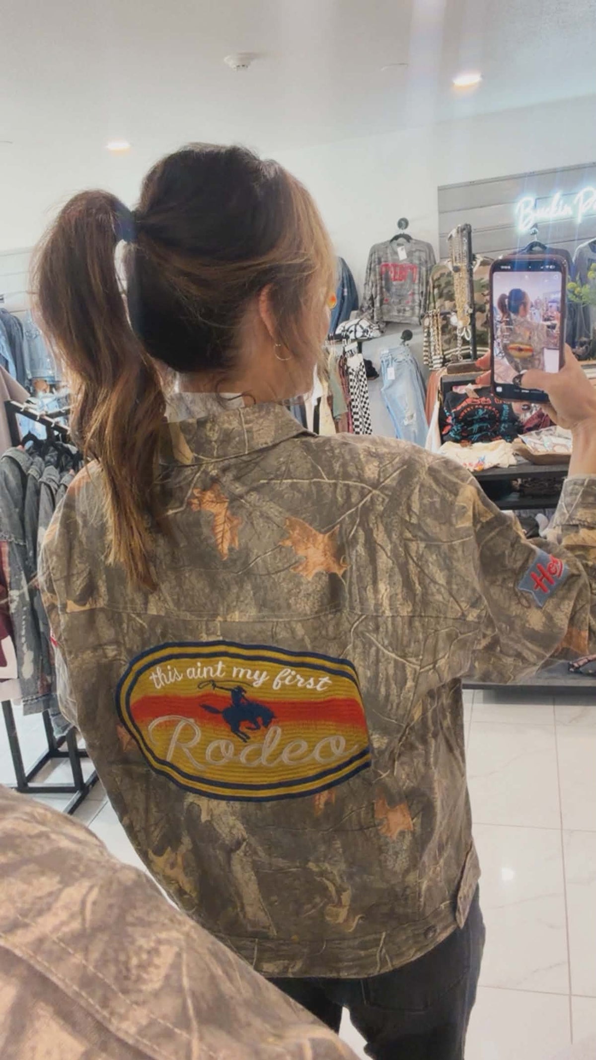 RODEO PATCH CAMO JACKET