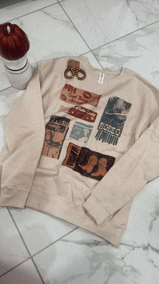 VINTAGE MATCHBOX SWEATER