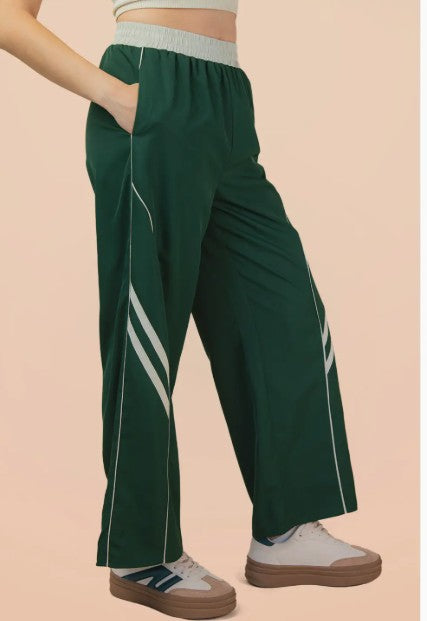 WIDE LEG TRACK PANT