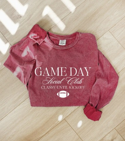 GAME DAY SOCIAL CLUB TEE
