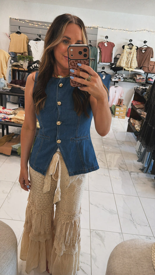 LACE CLOUD PANT