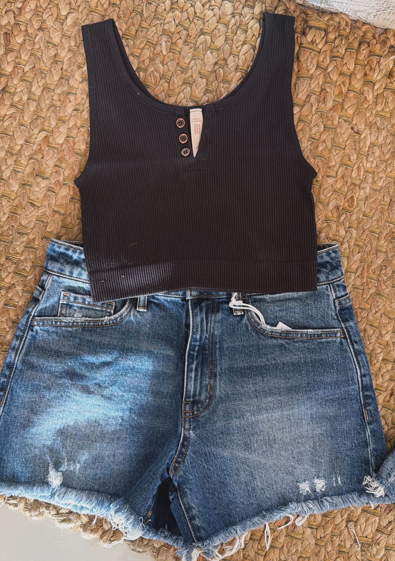 REBECCA DENIM SHORTS