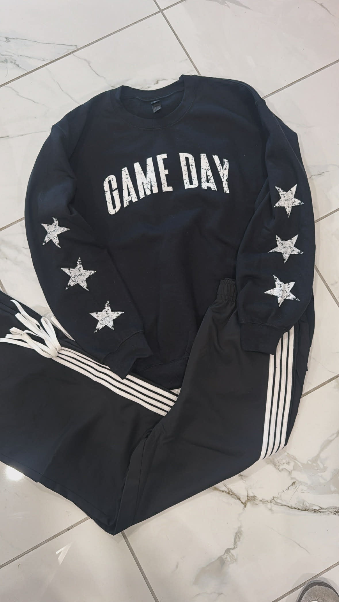 GAME DAY STAR SWEATER