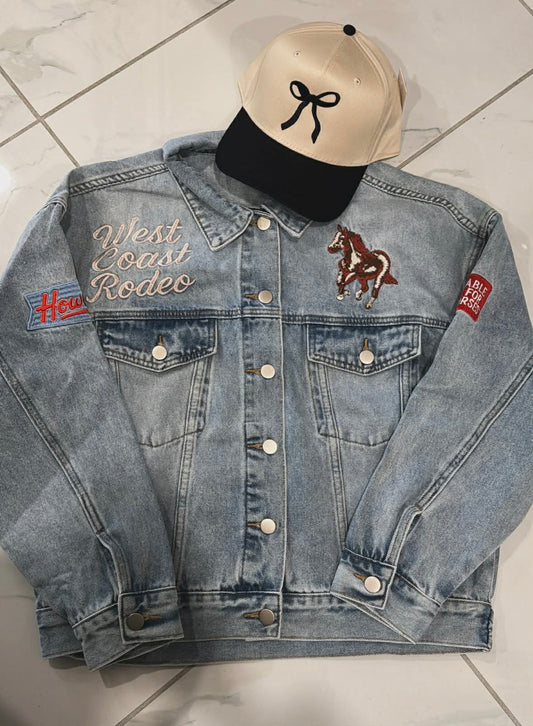 EMBROIDERED DENIM JACKET