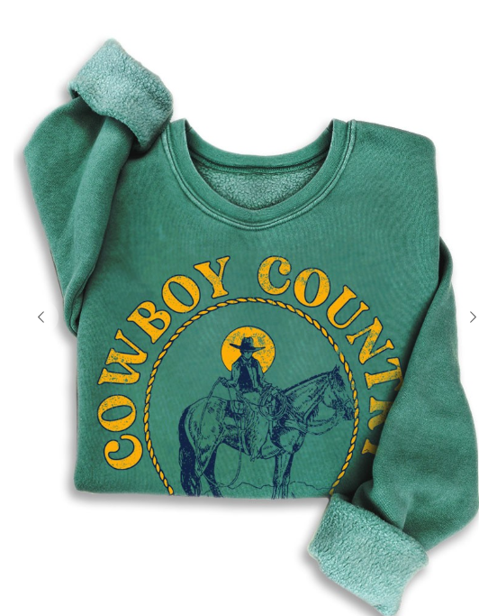 COWBOY COUNTRY SWEATER