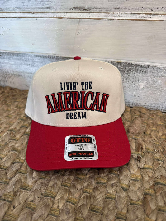 LIVIN THE AMERICAN DREAM HAT