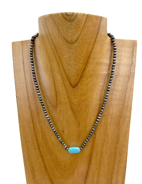 TURQUOISE STONE NECKLACE