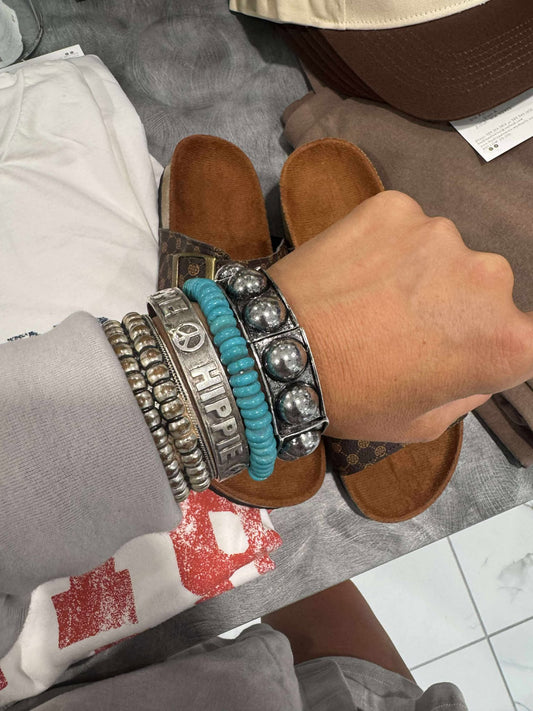 SILVER TEXAS BRACELET