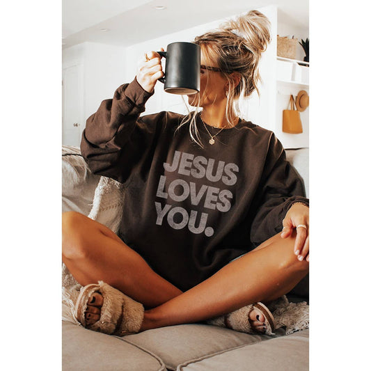 JESUS LOVES YOU SWEATSHIRT