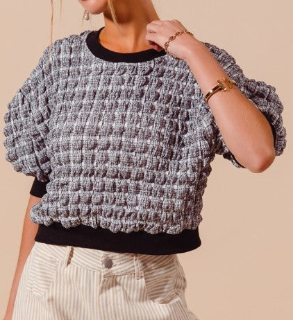 CHUNKY BUBBLE TOP