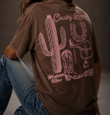 COUNTRY ROOTS TEE