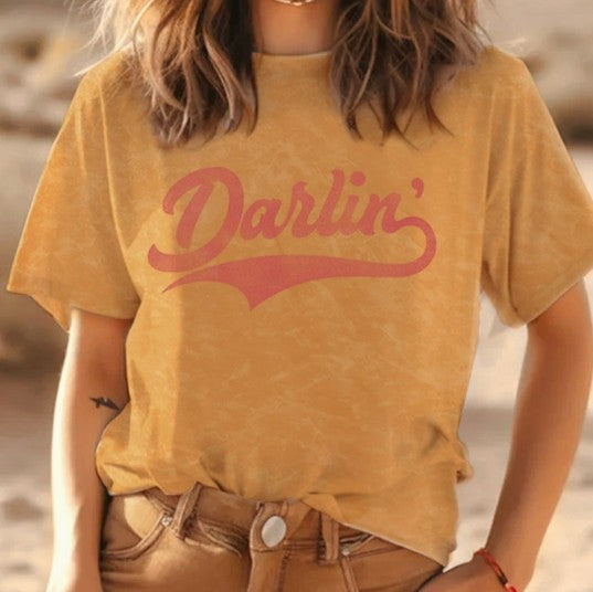 DARLIN MUSTARD TEE