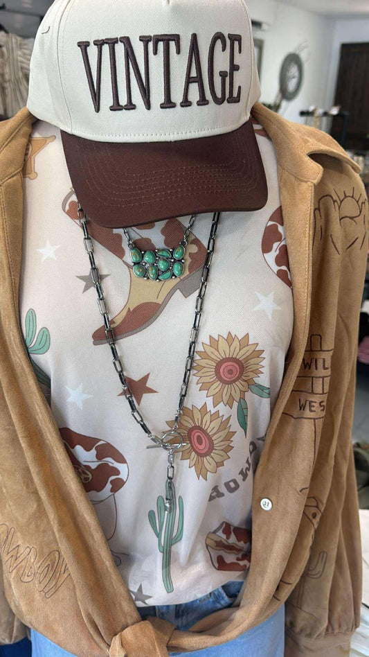 HOWDY MESH TOP