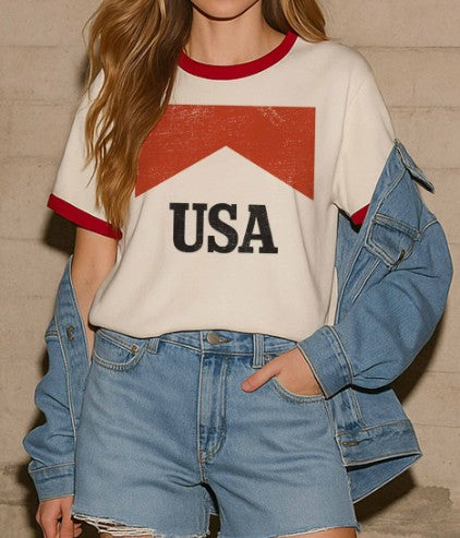 WESTERN USA TEE