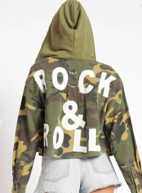 ROCK & ROLL CAMO JACKET