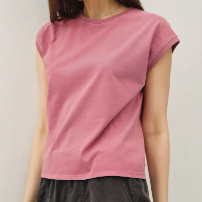 BASIC WASH CAPPED SLEEVE
