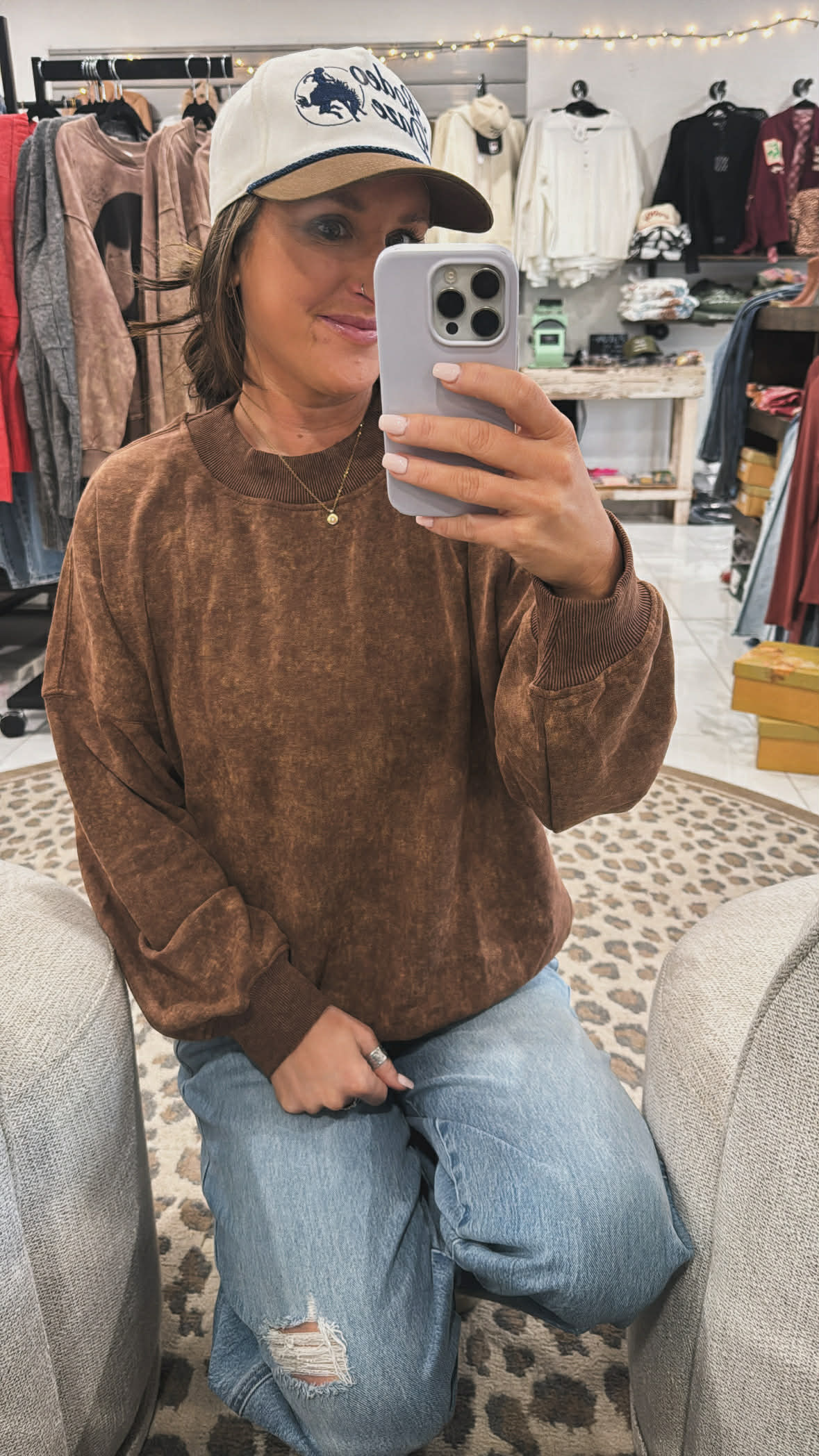 SOLID DROP SWEATER