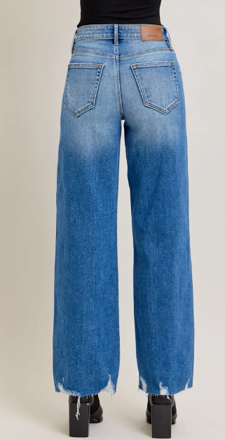 HIDDEN MEDIUM WASH DENIM