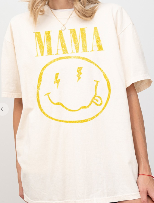 MAMA SMILEY TEE