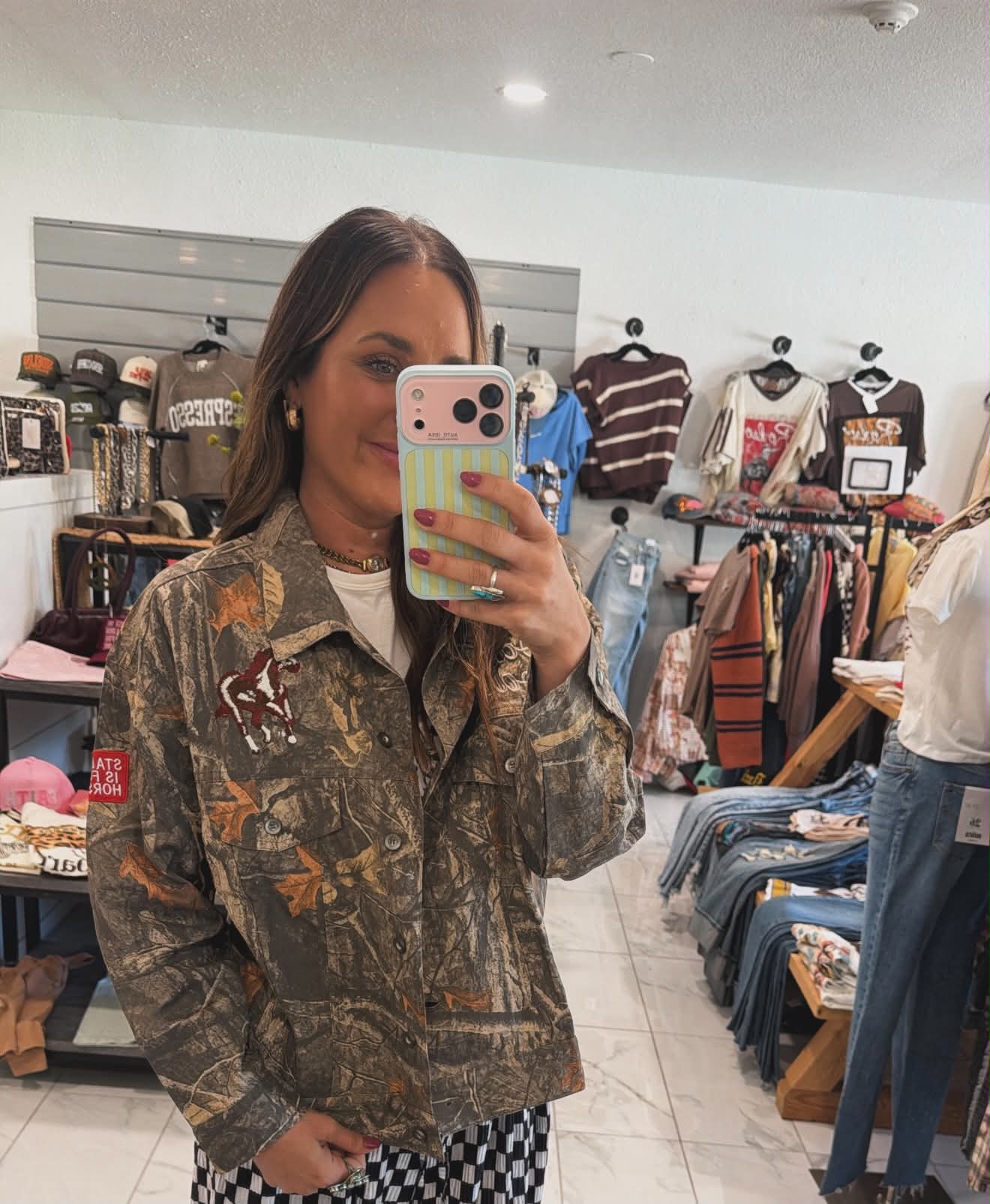 RODEO PATCH CAMO JACKET