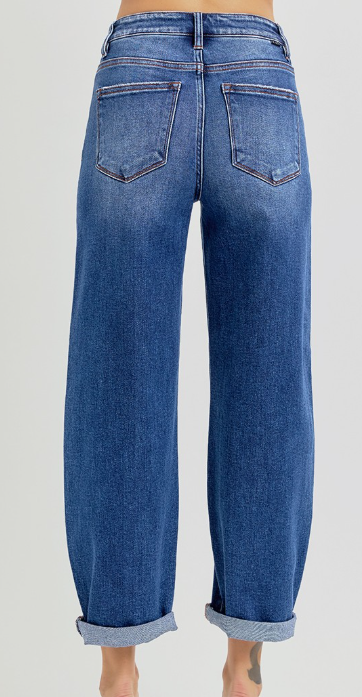 RISEN BARREL JEAN