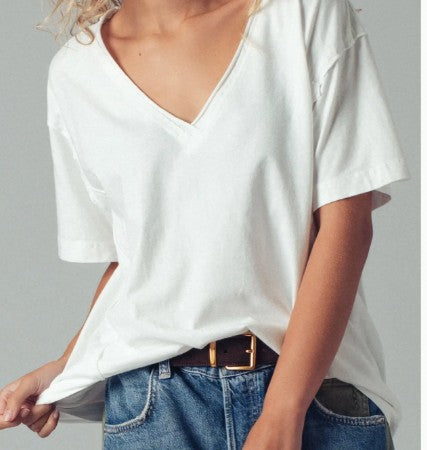VINTAGE V NECK TOP