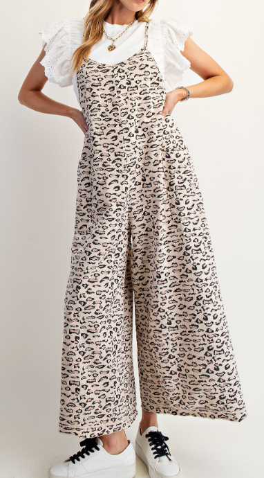 LEOPARD JUMPSUIIT