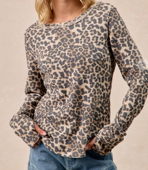 LEOPARD THERMAL TOP