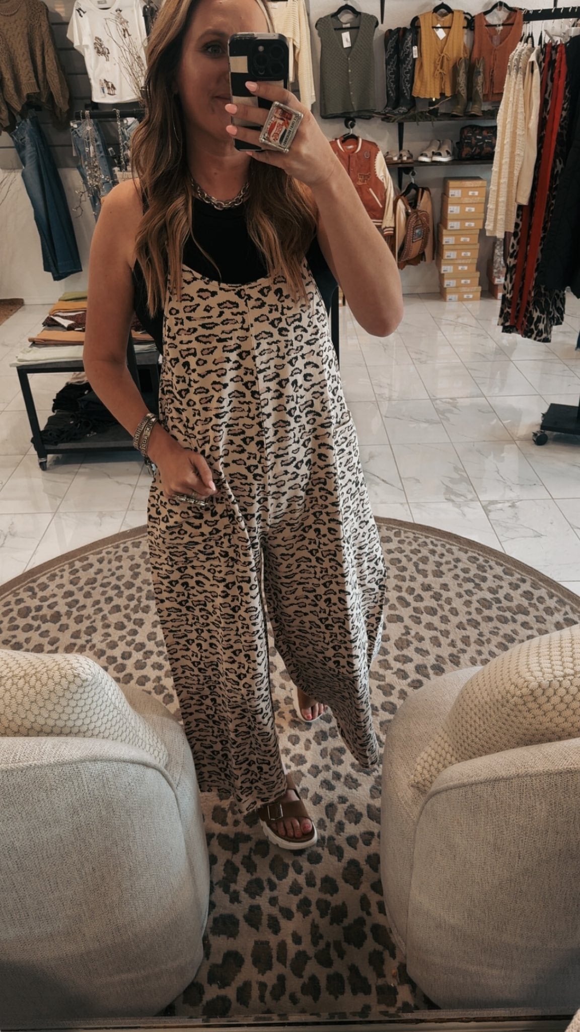 LEOPARD JUMPSUIIT