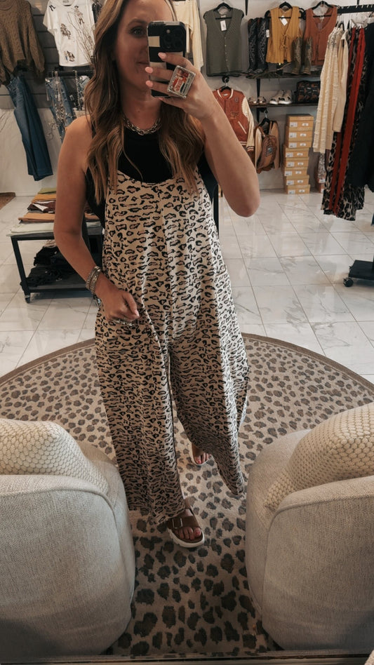 LEOPARD JUMPSUIIT