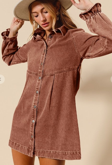 DENIM DRESS