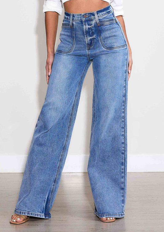 WIDE LEG - RIGID WITH COMFORT STRETCH