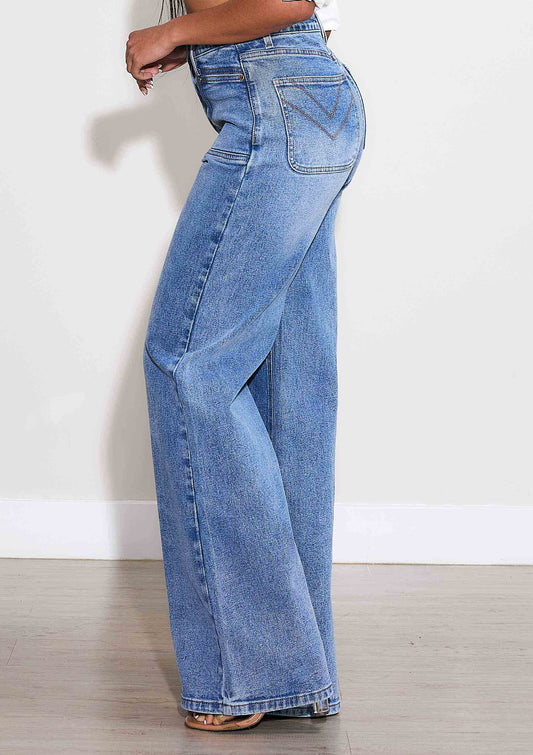 WIDE LEG - RIGID WITH COMFORT STRETCH